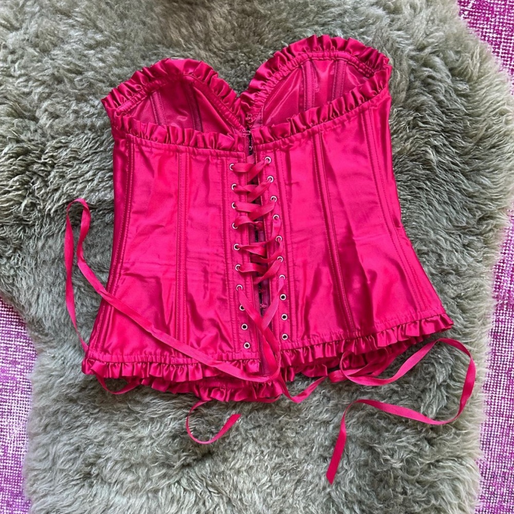 Vintage Victoria Secret Red Corset